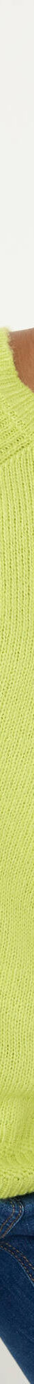 Pull col rond, maille fantaisie toucher doux (anis) Pull col rond, maille fantaisie toucher doux (anis)